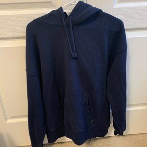 Aritzia Boyfriend Hoodie - Navy Blue